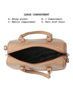 YELLOE Synthetic Handbag