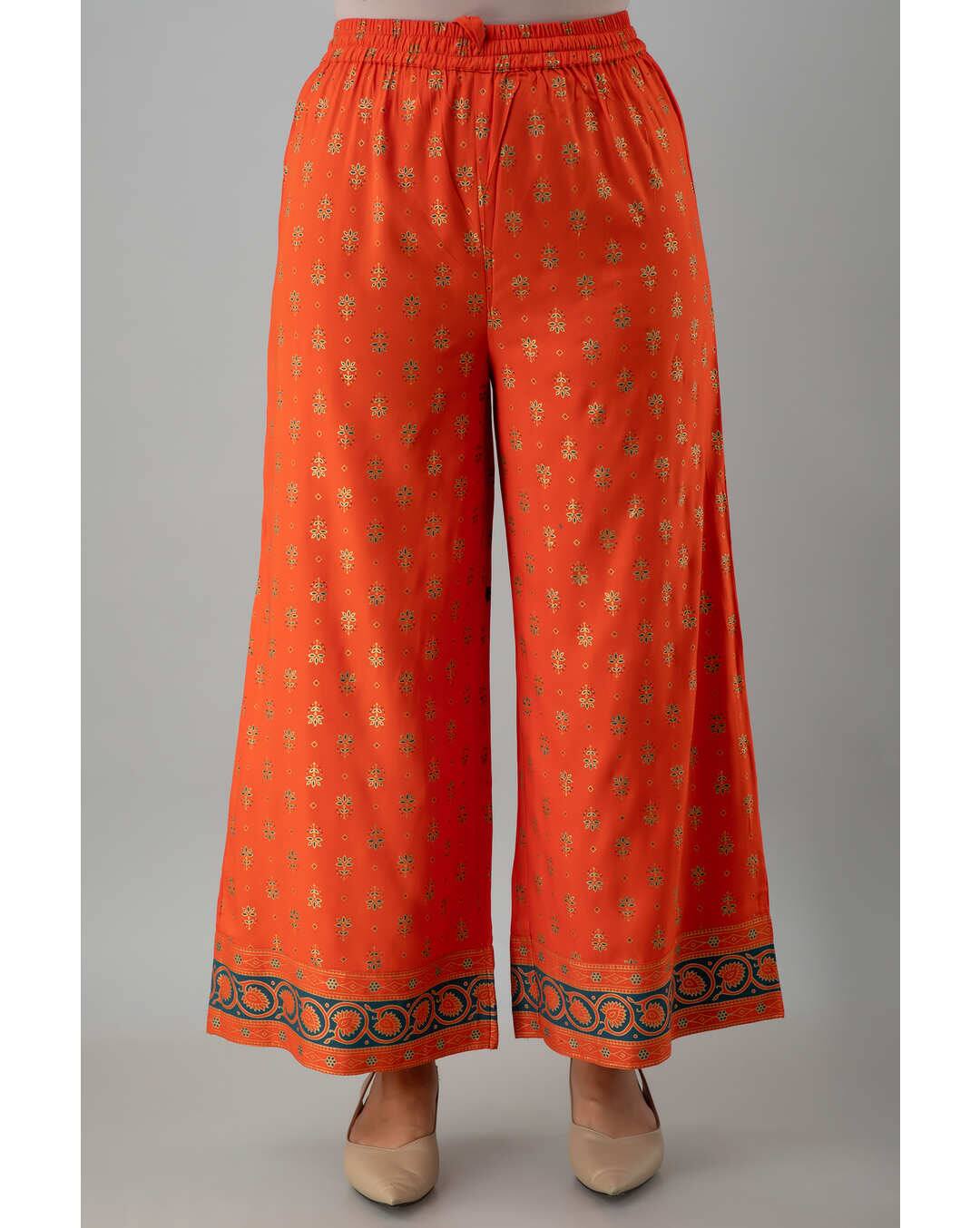Rayon Embroidered  Palazzo SuitSet view 5