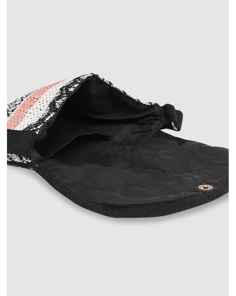 LA STILE Cotton Sling Bag