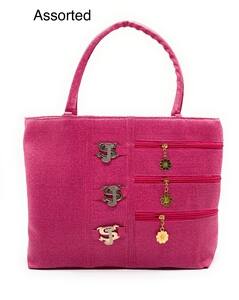 SNT NATIONAL Rexine Handbag