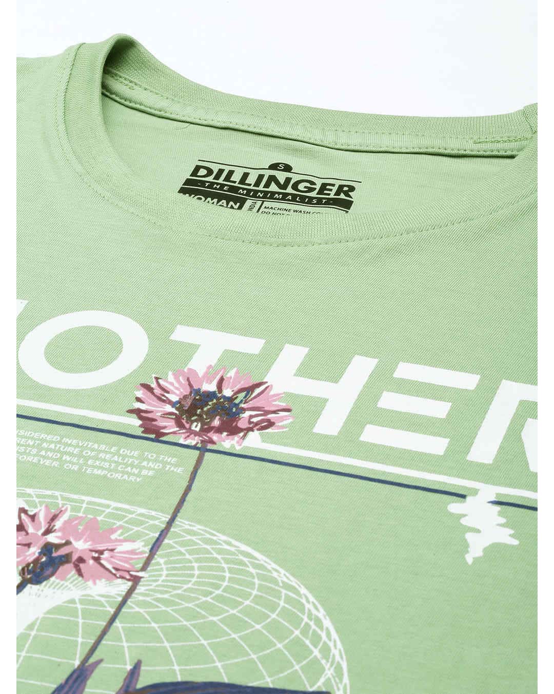Cotton Typographic Crew-Neck T-shirt view 10