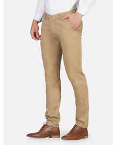 Cotton Solid Chinos view 9