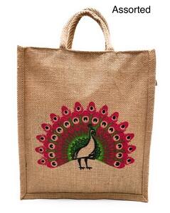 SNT NATIONAL Jute Tote Bag