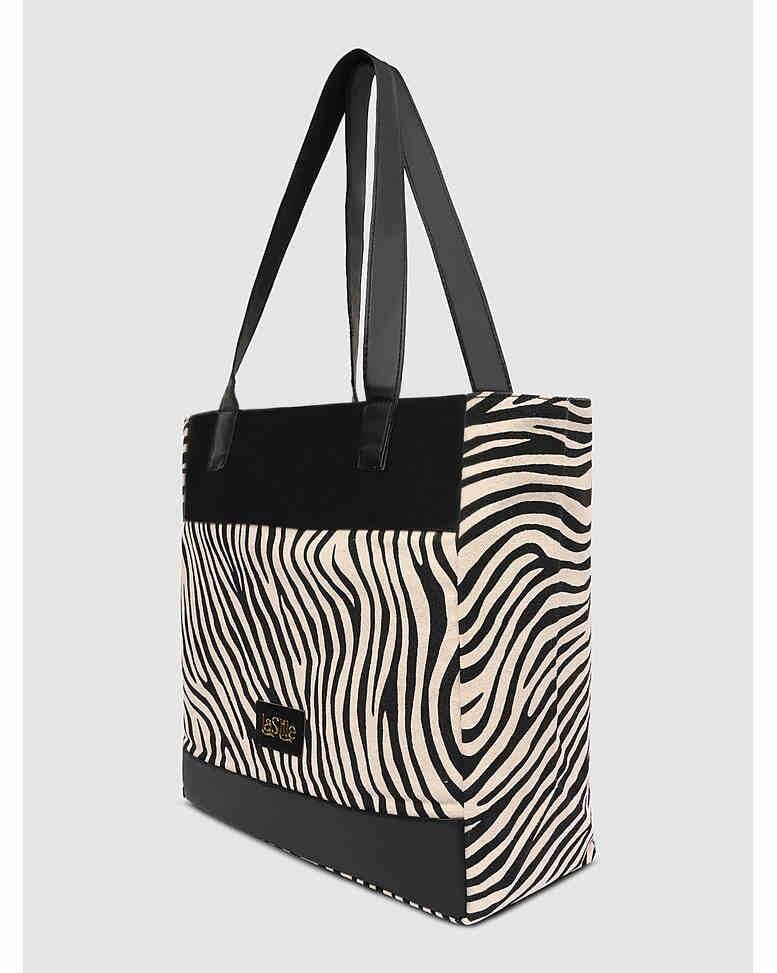 LA STILE Canvas Shoulder Bag