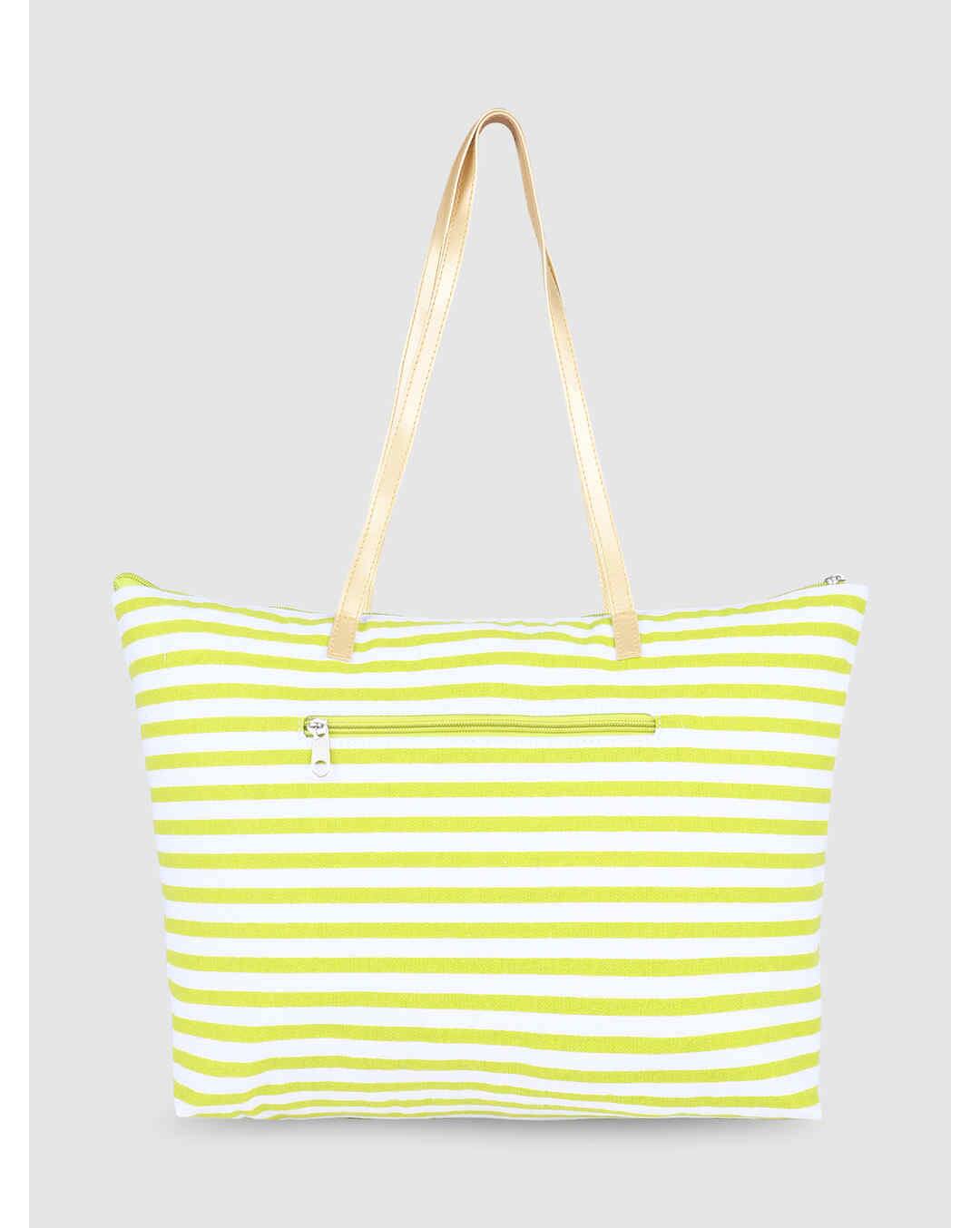 LA STILE Canvas Shoulder Bag