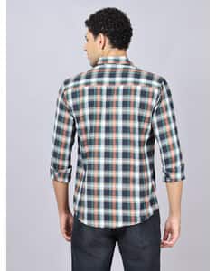 Blended Checks Casual Shirts view 9