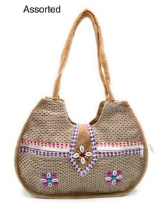 SNT NATIONAL Jute Handbag