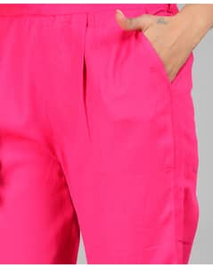 Cotton Relaxed Fit Trousers view 9