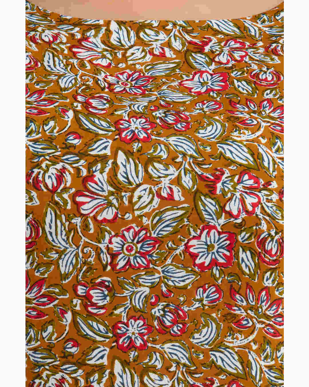 Rayon Printed Straight Kurta view 6