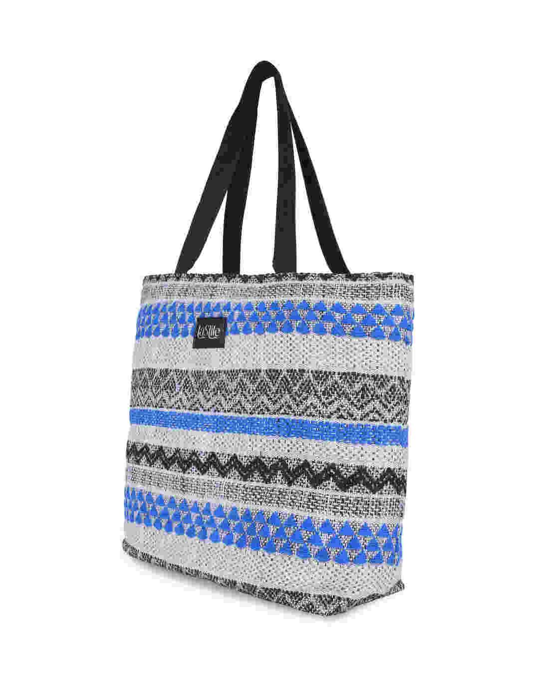 LA STILE Cotton Shoulder Bag