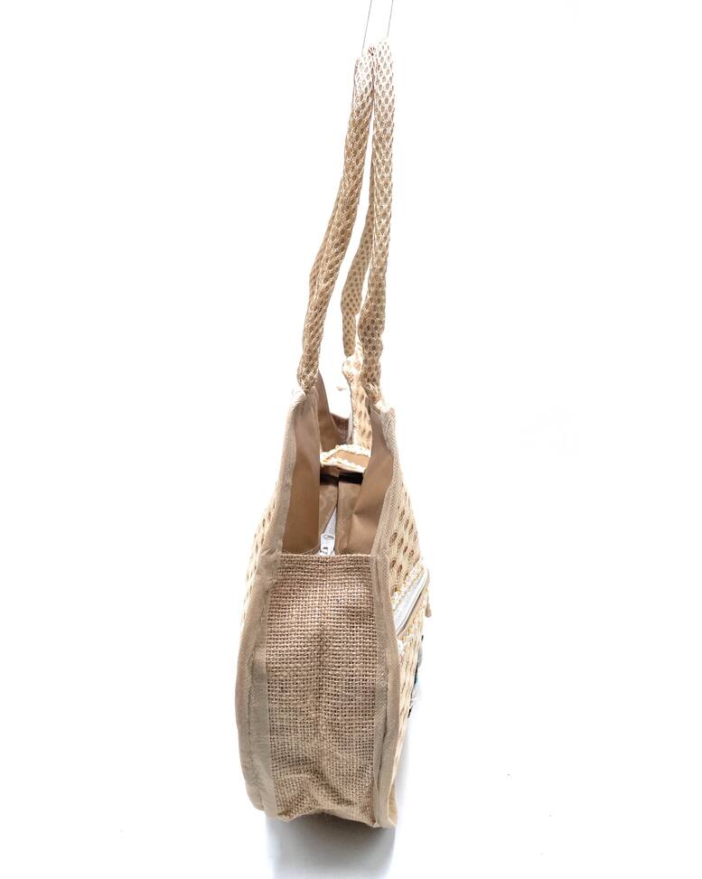 SNT NATIONAL Jute Handbag