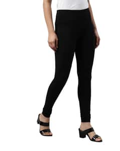 Blended Solid Chudidhar Leggings view 9