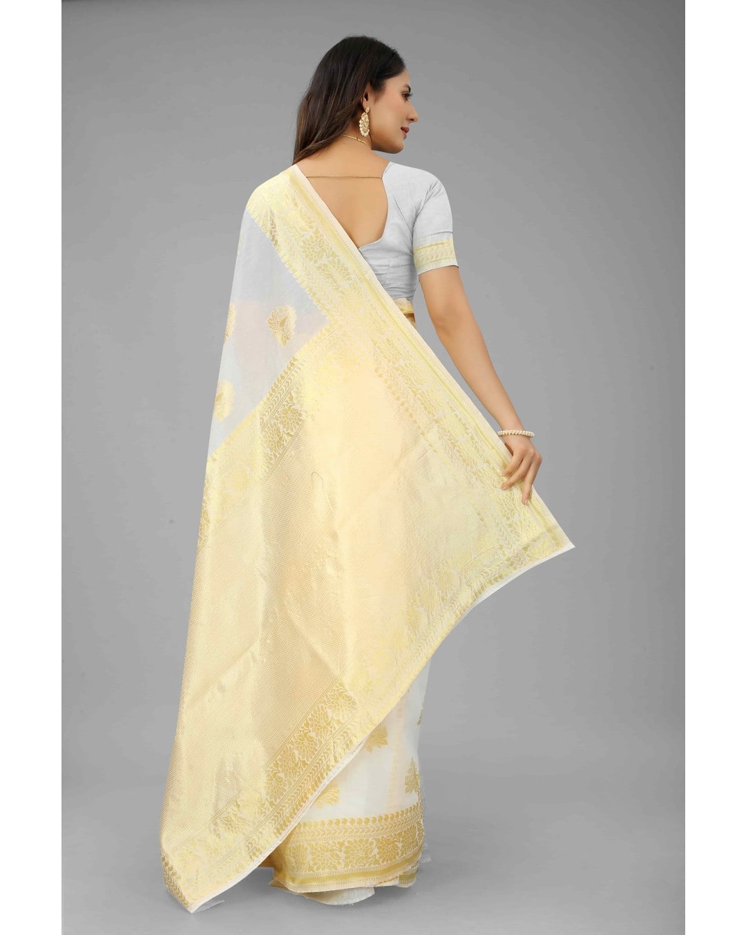 Art Silk Floral 9 Regular Saree view 2