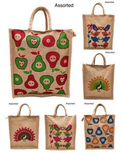 SNT NATIONAL Jute Tote Bag