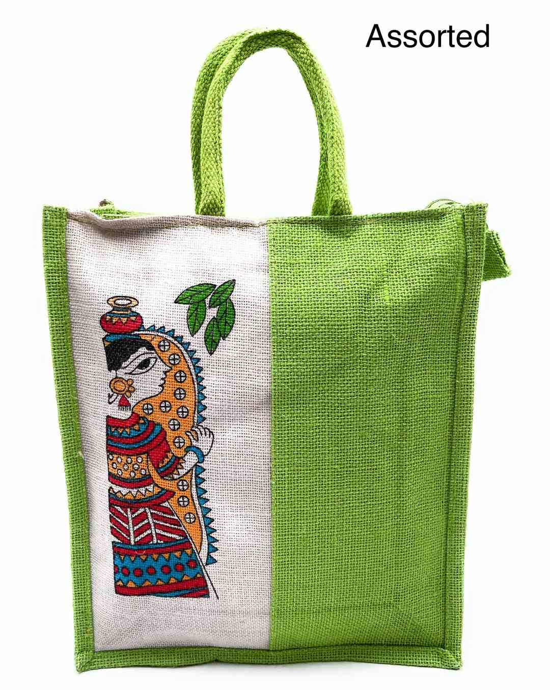 SNT NATIONAL Jute Tote Bag