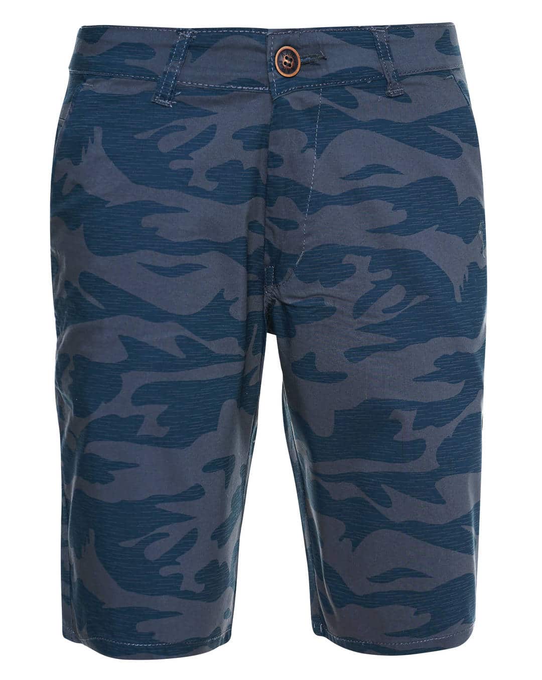 Cotton Camouflage Shorts