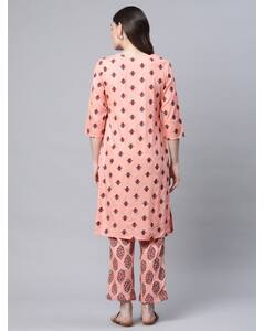 Rayon Printed Ethnic Pants  SuitSet view 9