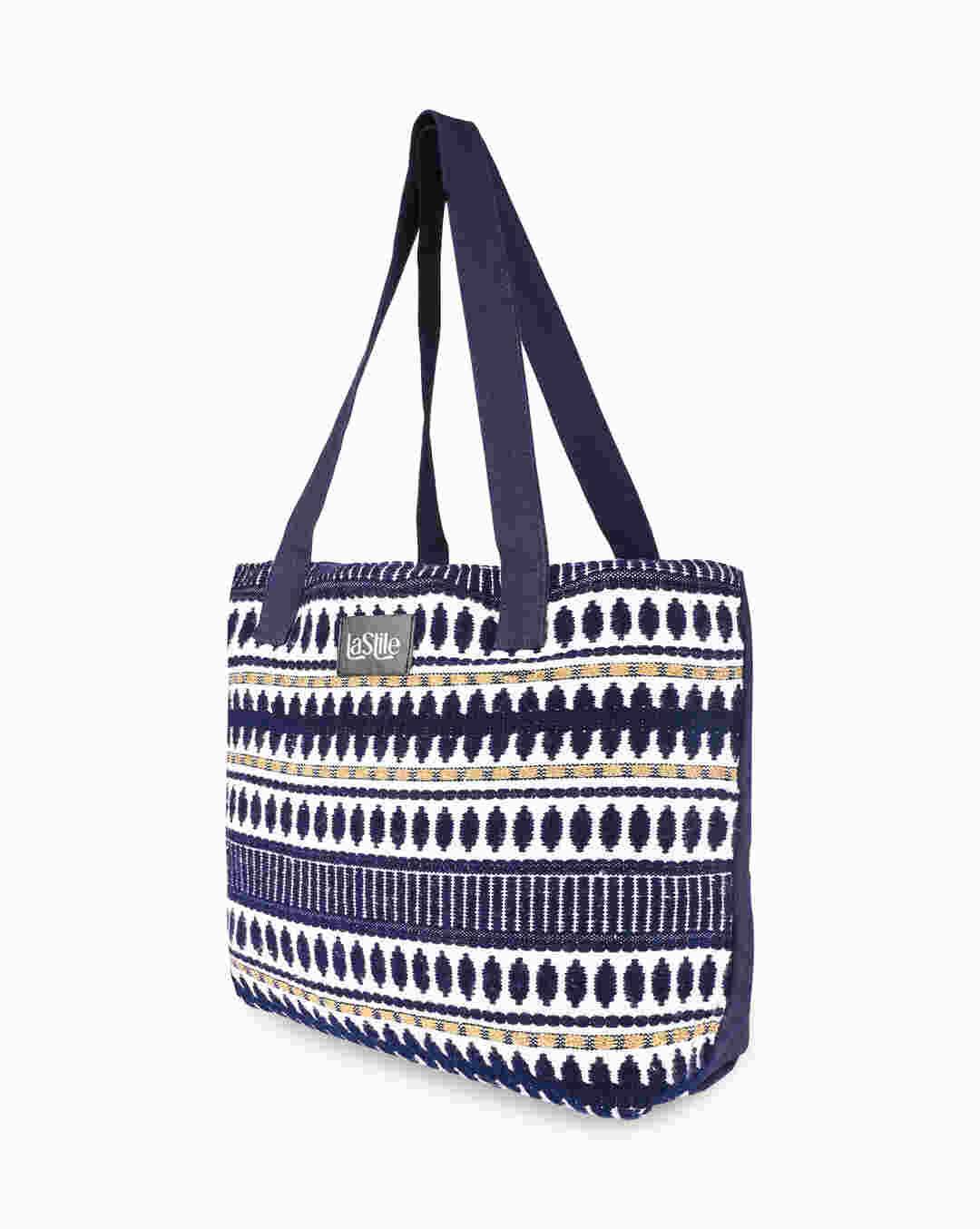 LA STILE Cotton Tote Bag