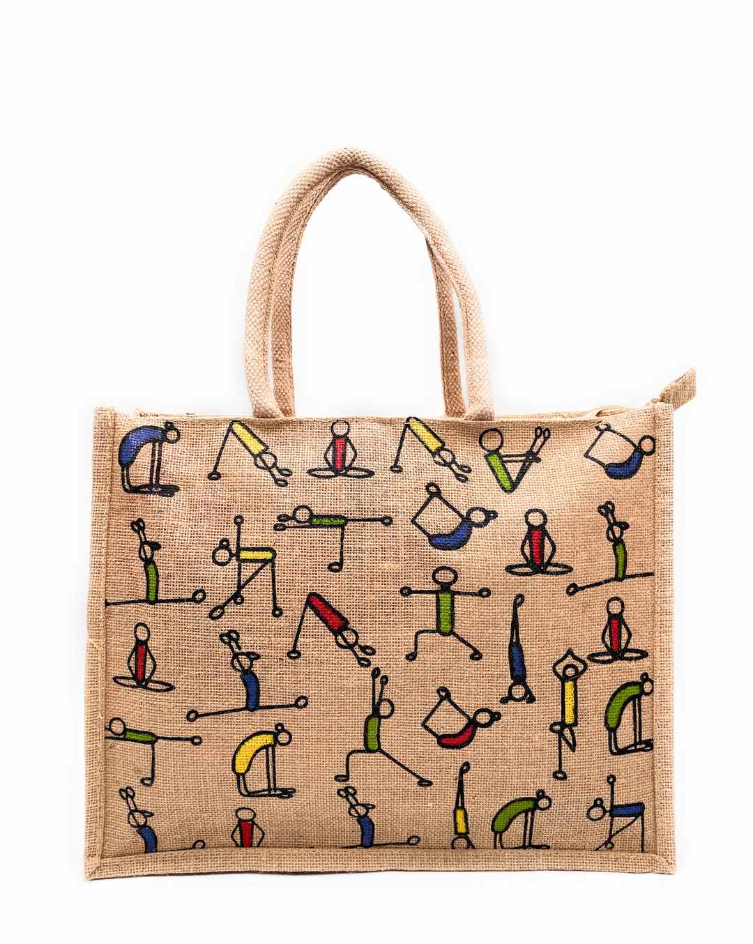 SNT NATIONAL Jute Tote Bag