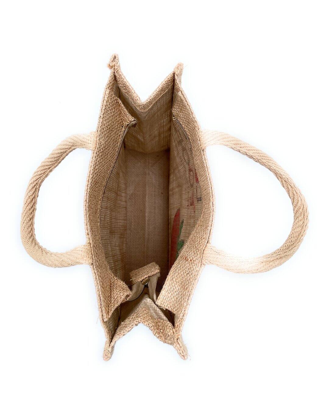 SNT NATIONAL Jute Tote Bag