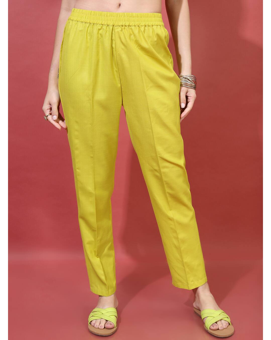 Polyester Embroidered ethnic pant  SuitSet view 5
