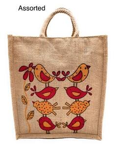 SNT NATIONAL Jute Tote Bag