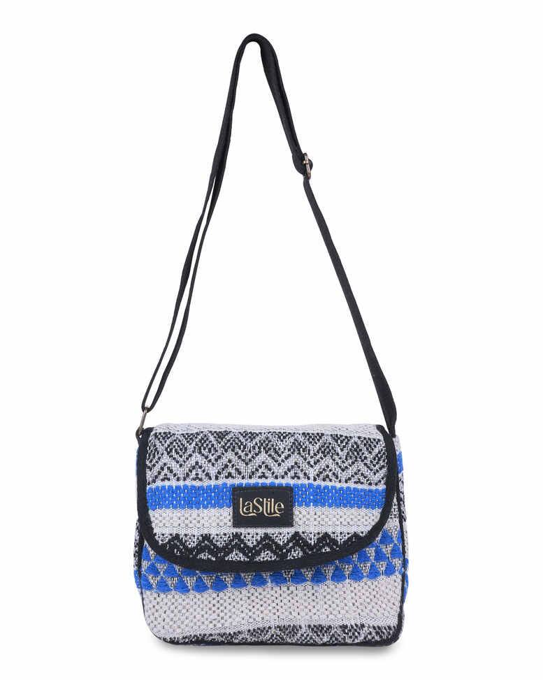 LA STILE Cotton Sling Bag