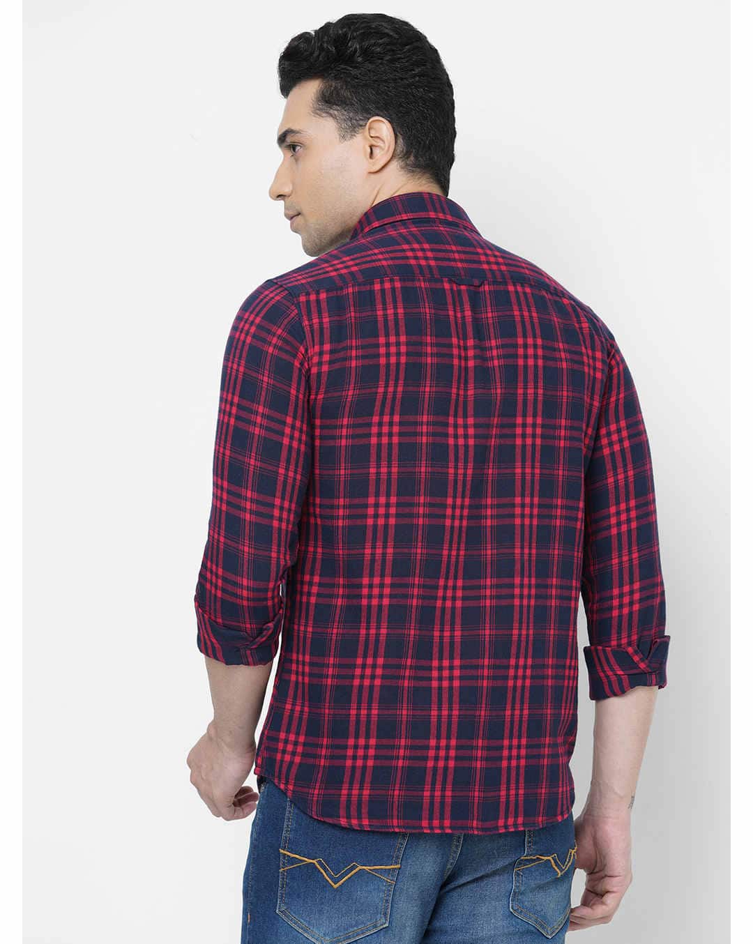 Cotton Checks Casual Shirts view 4