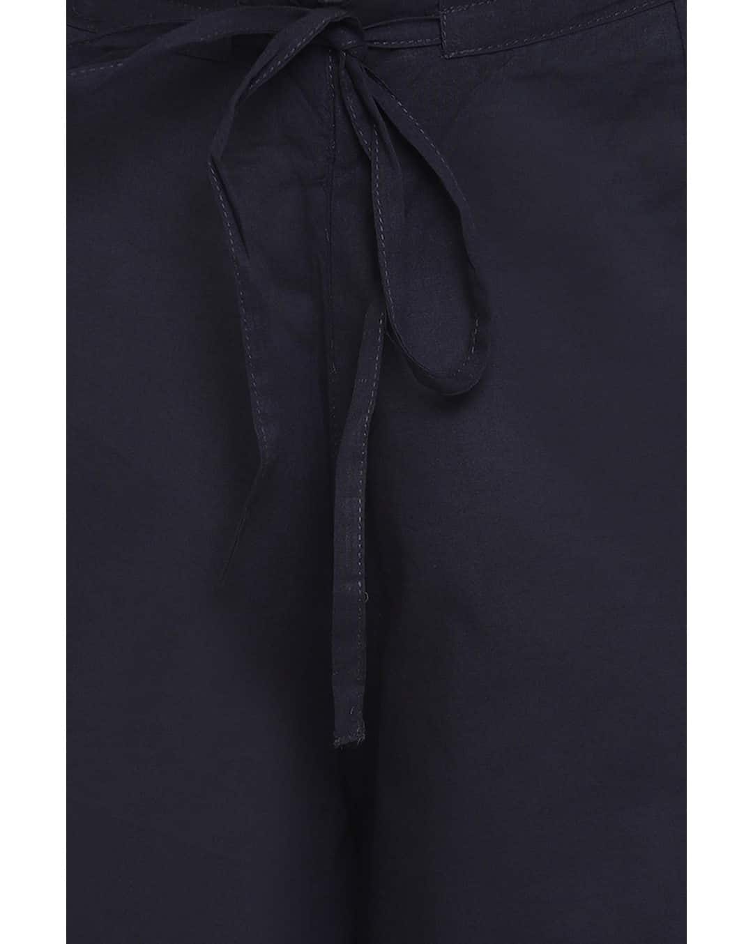 Pure Cotton Solid Palazzos view 16