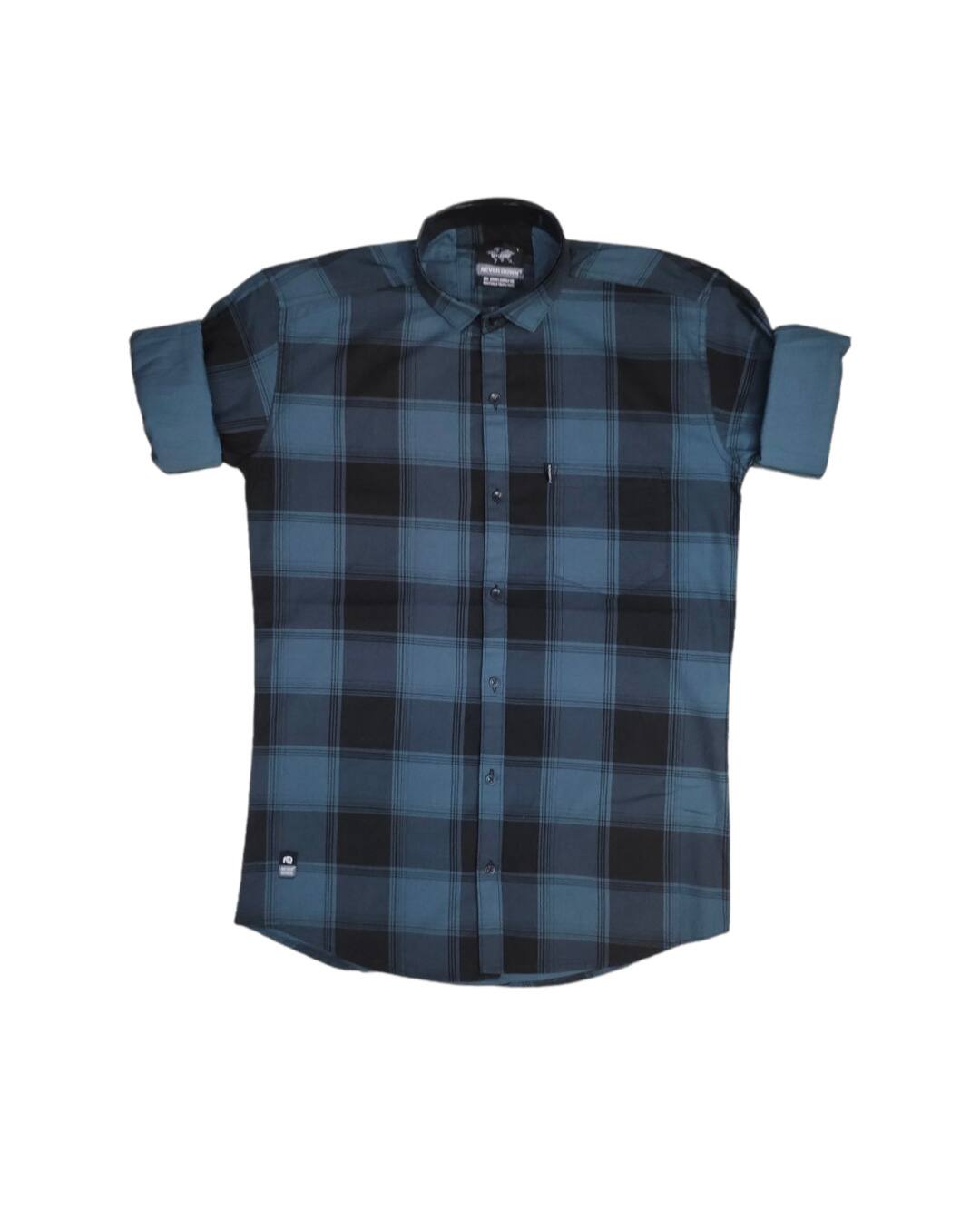 Twill Checks Casual Shirts