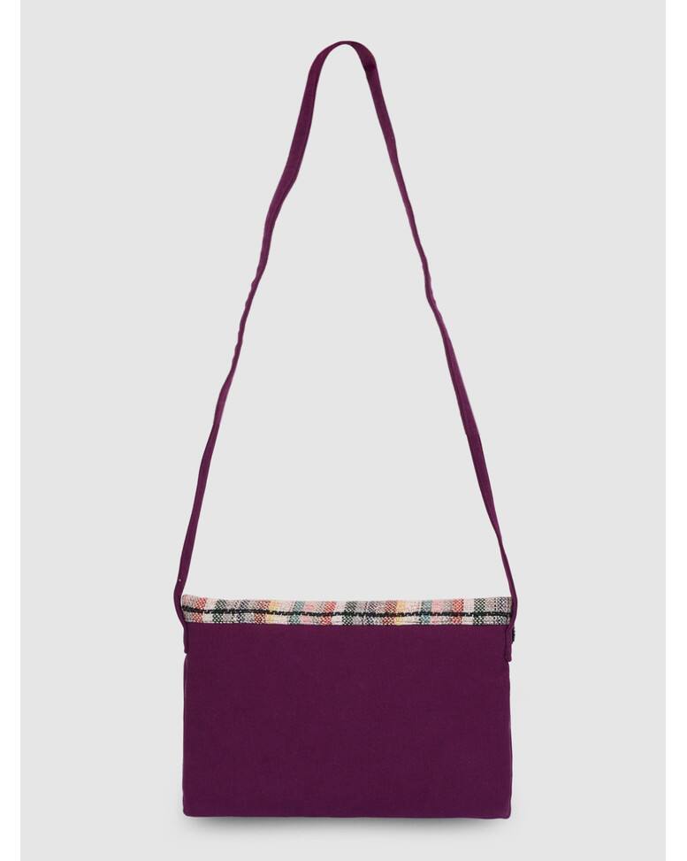 LA STILE Canvas Sling Bag
