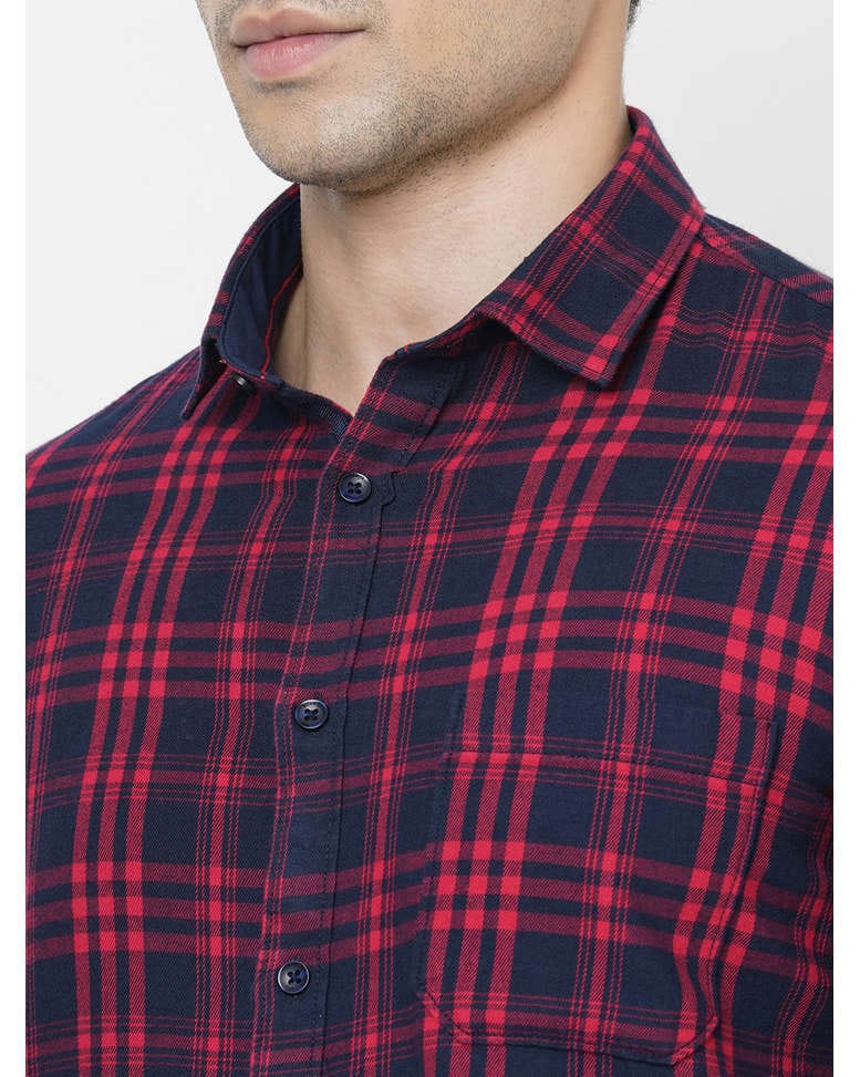 Cotton Checks Casual Shirts view 17