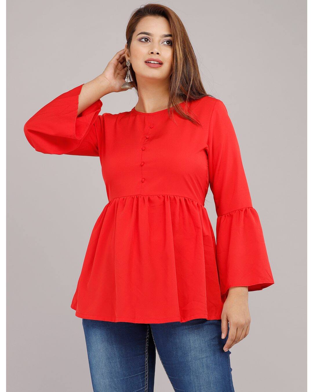 Polyester Solid Top view 5