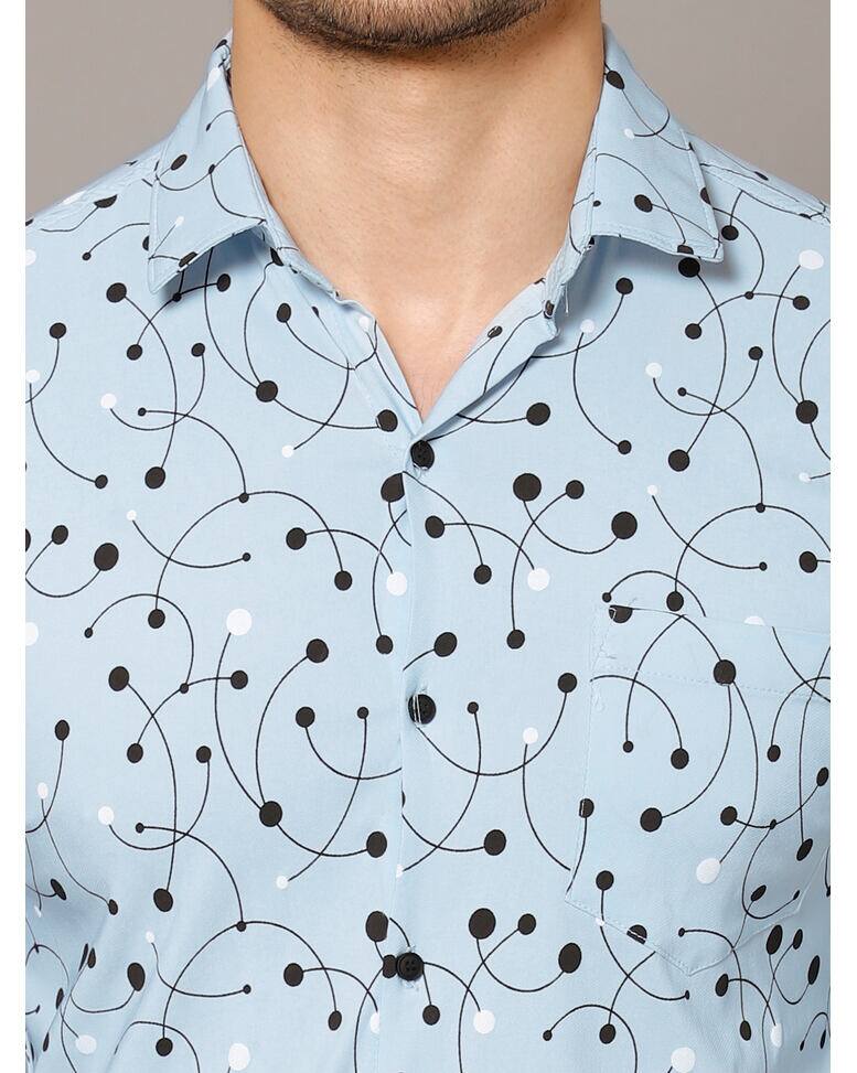 Cotton stretch Printed Casual Shirts view 11