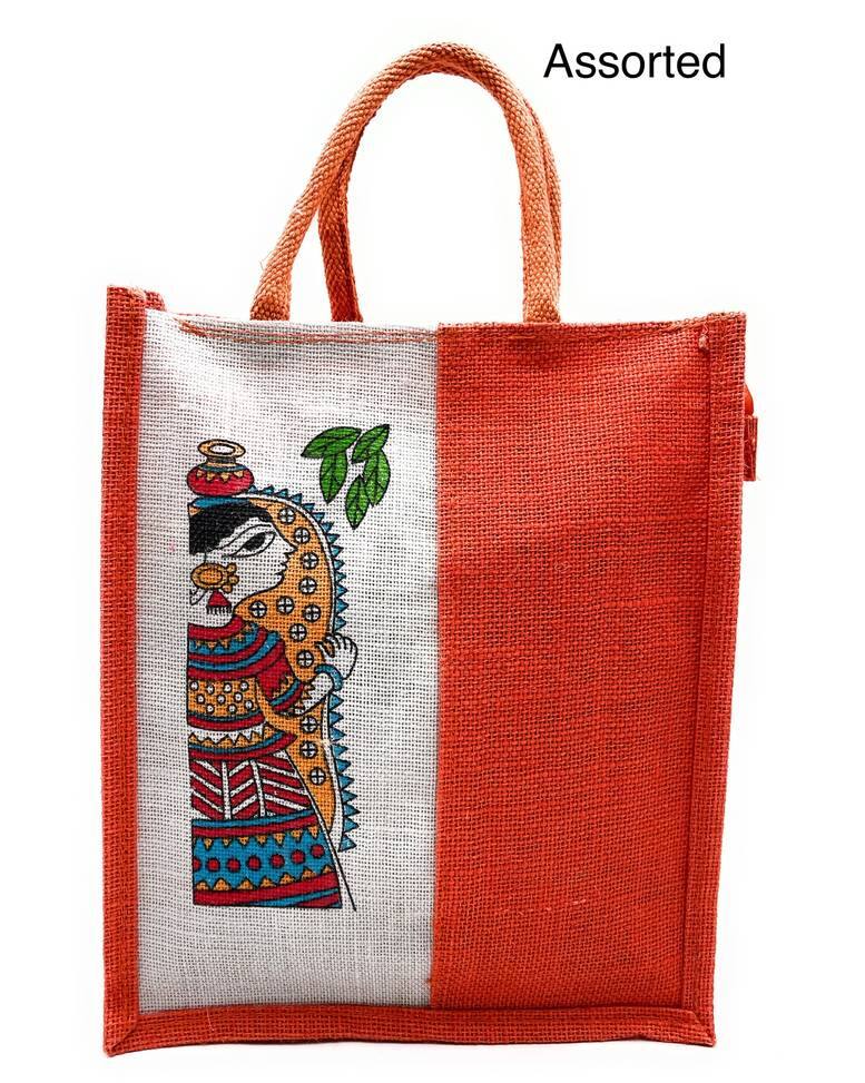 SNT NATIONAL Jute Tote Bag