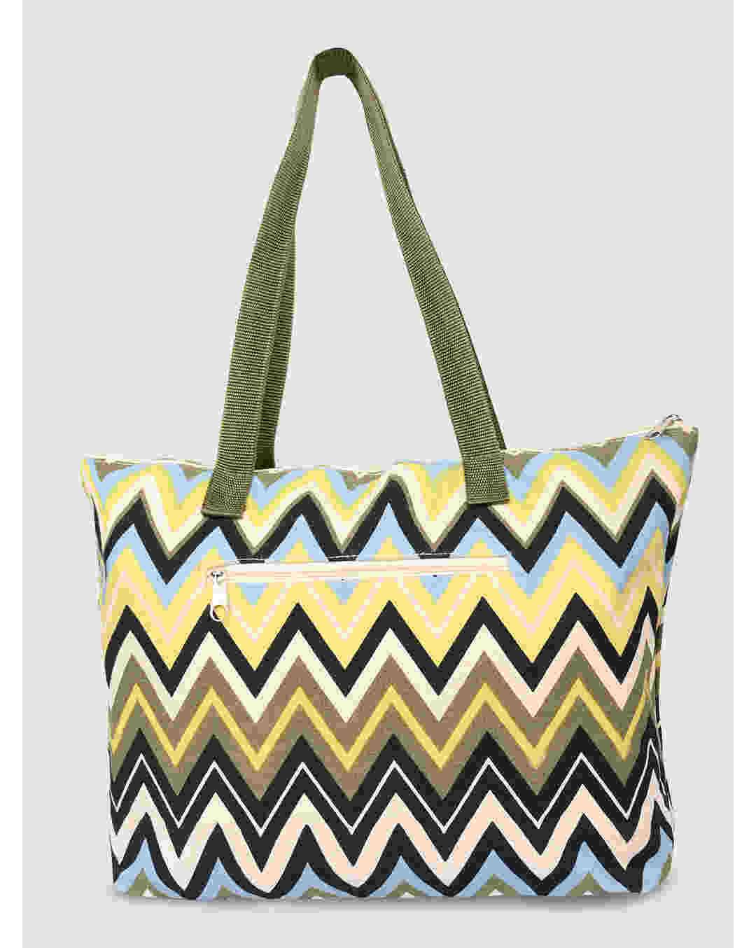 LA STILE Canvas Shoulder Bag