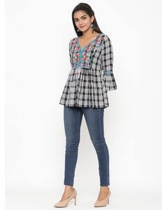Cotton Embroidered Tunic view 9