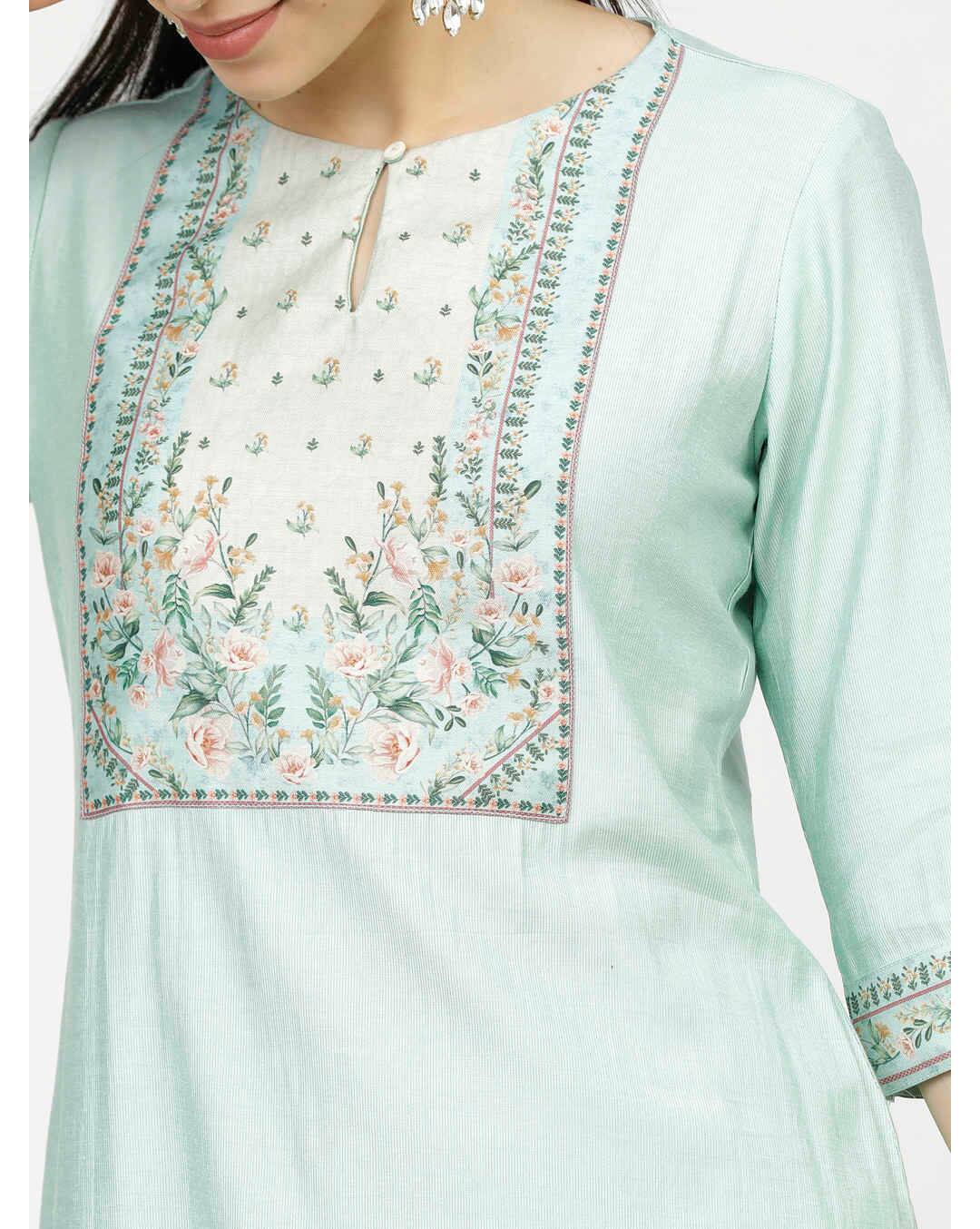 Blended Printed Palazzo SuitSet view 4
