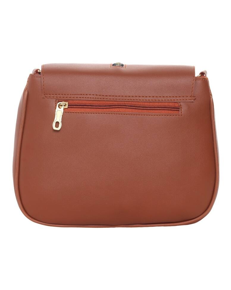 LEATHER RETAIL Polyurethane (PU) Sling Bag