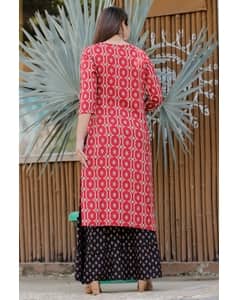 Rayon Printed Sharara SuitSet view 6