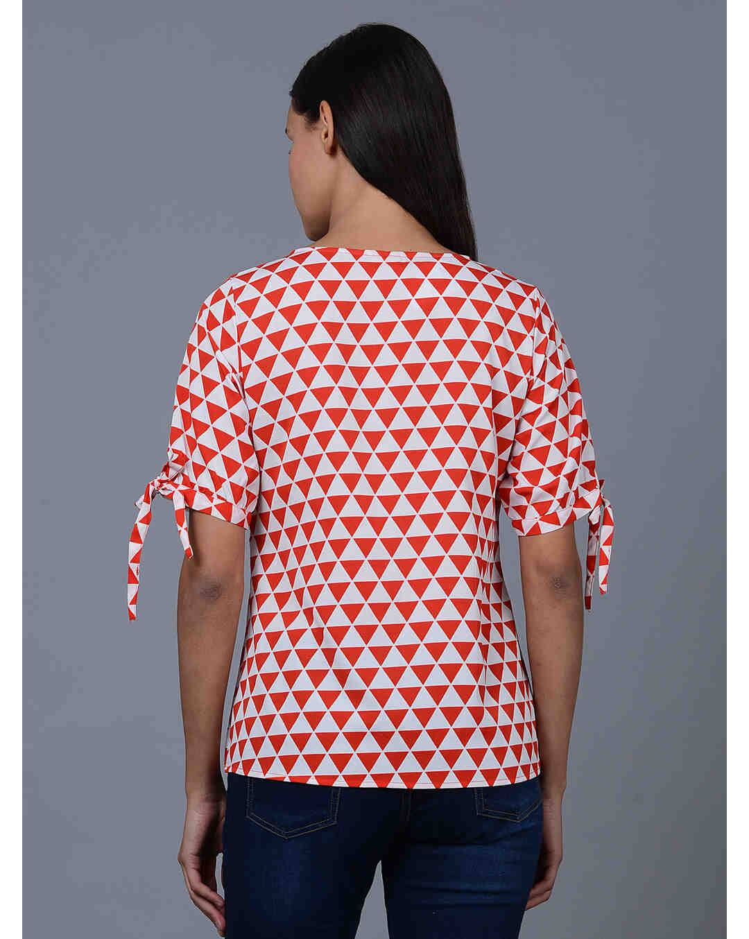 Polyester All over print Top view 2