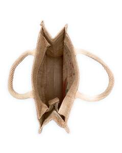 SNT NATIONAL Jute Tote Bag