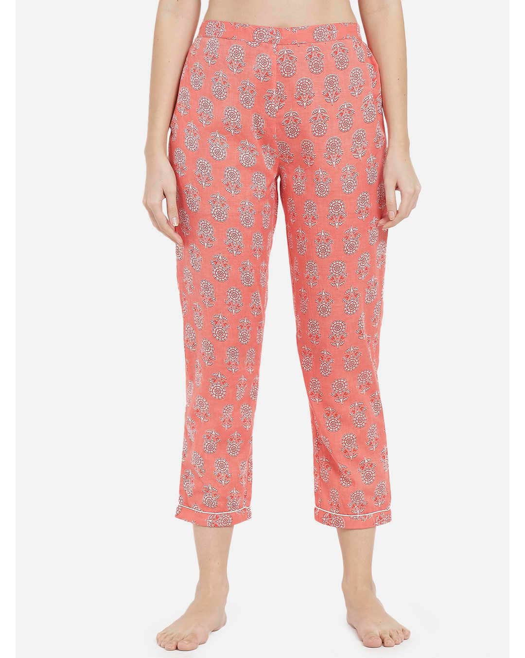 Cotton Floral Pyjamas Set view 13