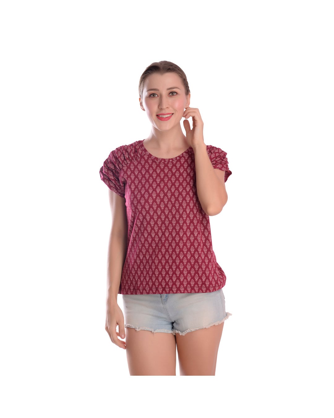 Rayon Printed Top