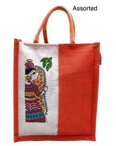 SNT NATIONAL Jute Tote Bag