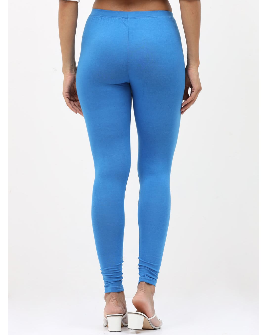 Cotton Solid Chudidhar Leggings view 10