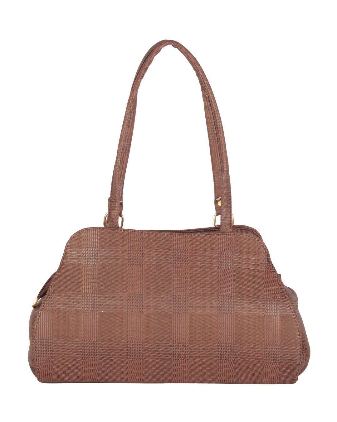 LA STILE Polyurethane (PU) Handbag