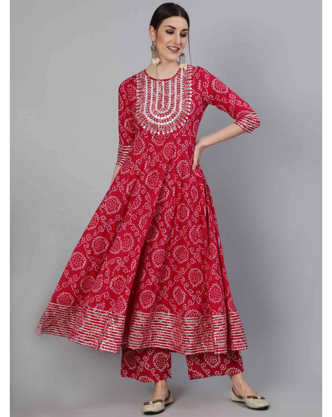 Cotton Printed Palazzo  SuitSet view 4