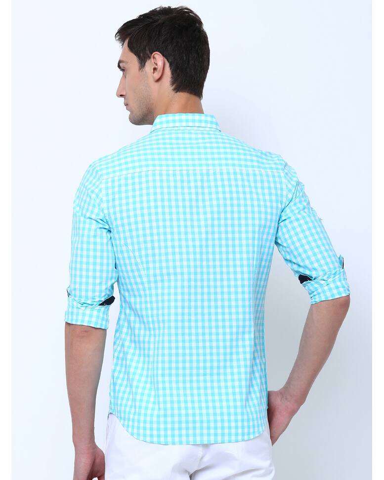 Cotton Checks Shirt view 5