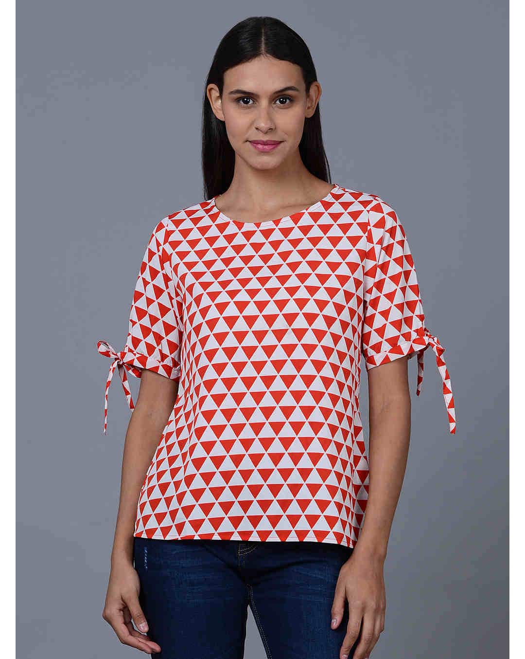 Polyester All over print Top